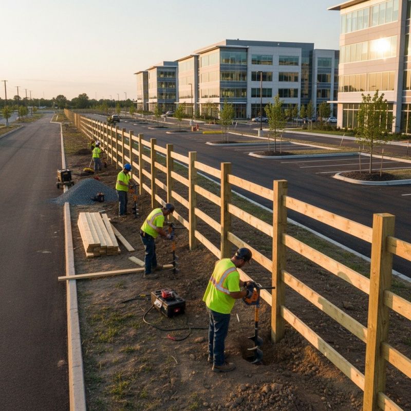 Concrete Fence Construction