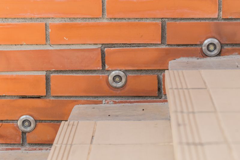 Steps with Built-in Lighting